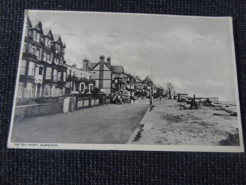 The sea front aldeburgh - sea,