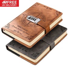 Leather journal diary with - diary,