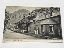 OGWEN COTTAGE AND TRYFAEN, NORTH WALES Antique Postcard