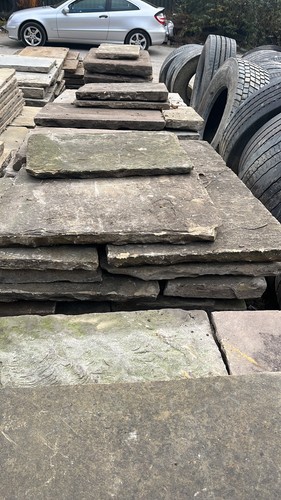 Yorkshire stone flags - stone,