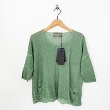 Grizas Washed Linen Boxy Top