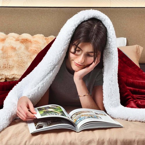 Extra large sherpa fleece - large,