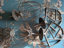 4 Kenwood Chef Old Metal Attachments