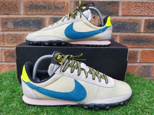Nike waffle racer white blue - waffle, white/blue