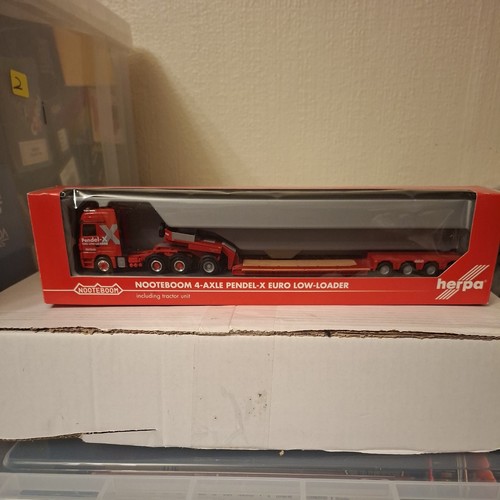 Herpa nootboom 4 axle - 1.87, 4-axle