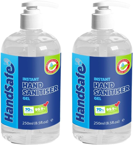 Handsafe sanitiser gel 500ml - -,