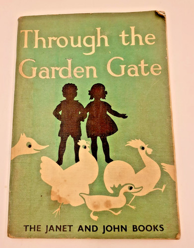 Through the garden gate - through,
