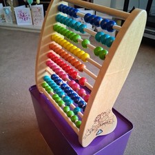 Early Learning Centre Abacus Teaching Frame - ELC Classics wooden abacus