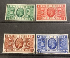 GB KGV 1935 Silver Jubilee Set