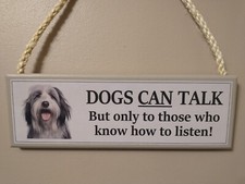 Bearded Collie sign House sign Bearded Collie plaque Indoor or Outdoor sign