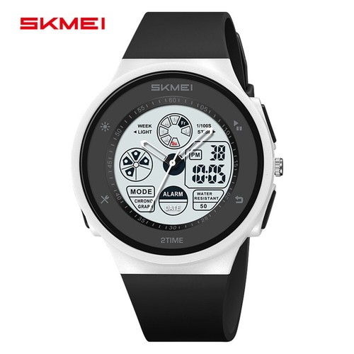 Skmei men watch military green - men,