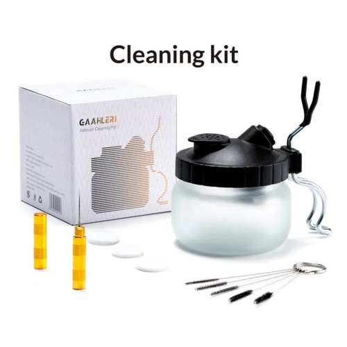 304ml airbrush cleaning pot - airbrush,
