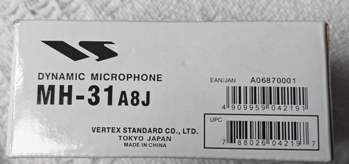 Yaesu 31a8j hand microphone - mh-31a8j,