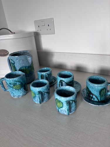 60s signed studio pottery