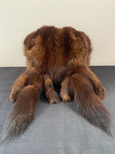 Vintage real fur muff - fur,