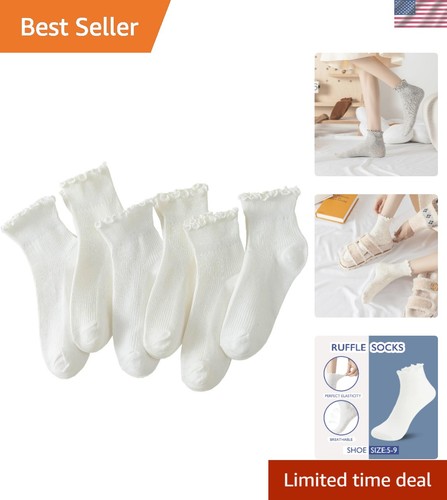 Pairs stylish ruffle - 6, of