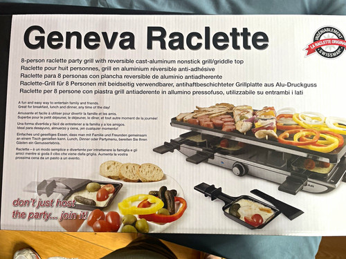 Swissmar geneva raclette - swissmar,