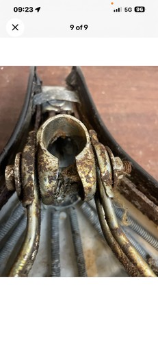 Vintage bicycle seat - bicycle,