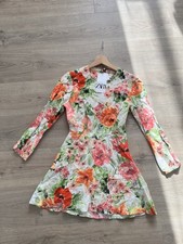 Zara Women's Floral Dress Size