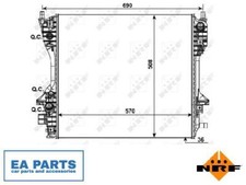 Radiator, engine cooling for