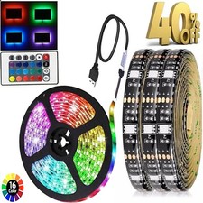 1-5M USB LED Strip Lights RGB Colour 5050 Changing Tape Cabinet Kitchen Lighting