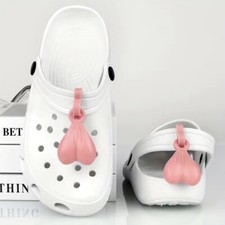 Nuts Shoe Charms Men’s Balls Jibbitz Small  Suitable for Crocs Clog Attachment