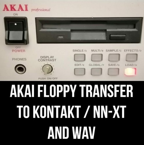 Akai s3000 s950 s1000 - s1000., three
