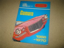 Chevrolet Camaro 1966-70 Road Test Book Brooklands 302 360 396 402 454 SS Z-28
