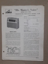 HMV Model 1420  Transistor