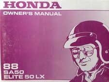 Honda Scooter Elite 50 LX SA50