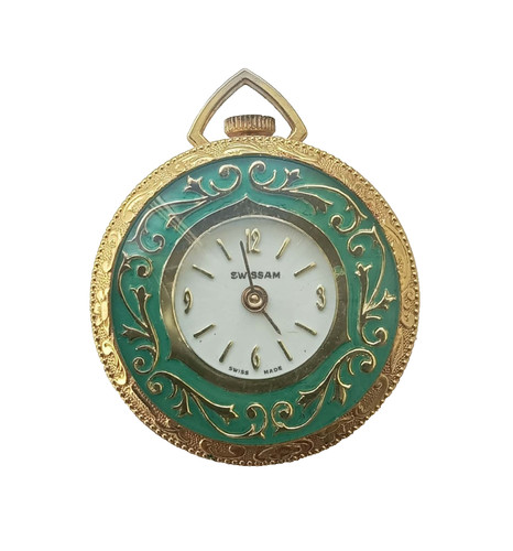 Vintage swissam ladies fob - vintage,