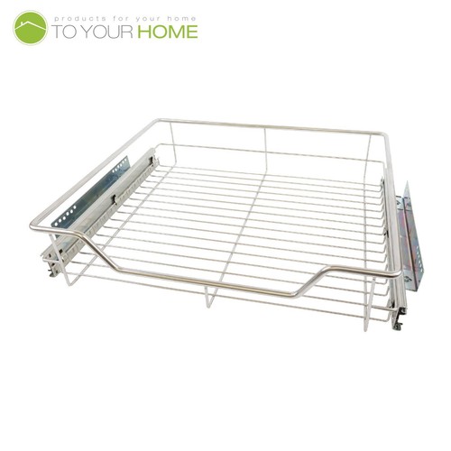 600mm pull out chrome - chrome, wire