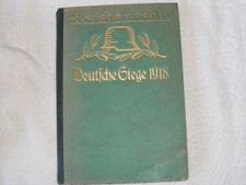 WW1 German Book on The War