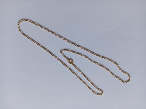 9ct figaro neckchain - 9ct,