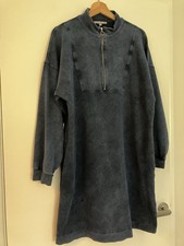 Oliver Bonas Denim Blue Sweater Dress, Size 14