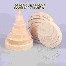 Circle wood sheets - solid,
