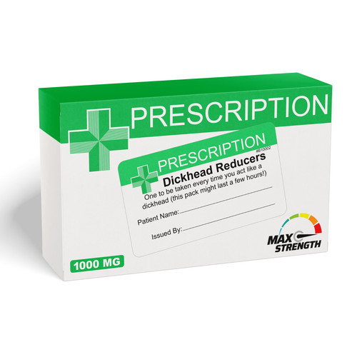Dickhead joke pill box - joke,