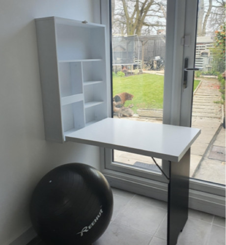 Folding wall table drop leaf - wall,