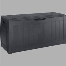 GREY 270L Plastic Storage Box