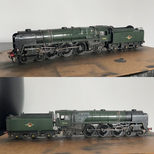 Glossed weathered hornby - glossed,