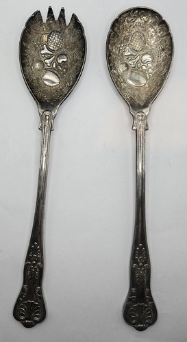 Vintage ornate silver plated - ornate,