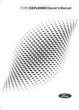 2025 FORD EXPLORER OWNER MANUAL HANDBOOK NEW PRINT