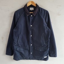Norse Projects Mens Bertram Broken Twill Waxed Chore Jacket Size Medium