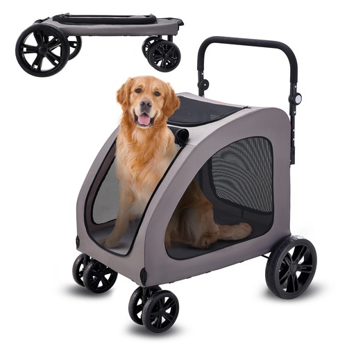 Vevor pet stroller - vevor, 4-wheels