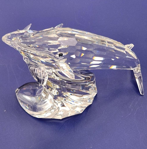 Swarovski scs 1992 whales care - swarovski,
