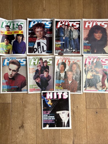 Nine smash hits magazines - nine,