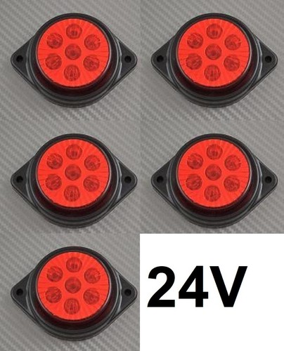 24v led rear side marker - #5x,