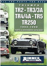 TRIUMPH TR2 TR3 TR3A TR4 TR4A