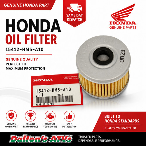 Genuine honda quad oil - genuine, filter