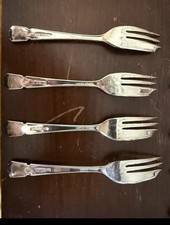 Kings Pattern Dessert Forks A1